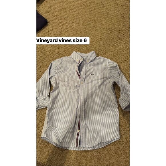 Vineyard vines boys button down size 6 - Picture 1 of 1